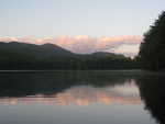 Sunset over Fish Pond