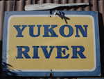Yukon River sign
