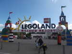 The entrance to Legoland Billund (Denmark), the original