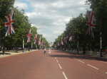 The Mall leading away from Buckingham Palace
