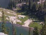Our campground from up above