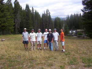 The Beartooth Wilderness backpacking expedition participants
