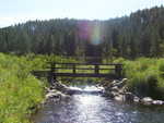 Bridge across Rapid Creek