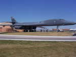 B1 Bomber in front of the museum