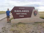 Badlands National Park Welcome Sign