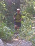 Myself trail running