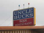 Uncle Bucks is the only things in Warm Springs, MT, except a state mental hospital. Unfortunately it was closed on the 4th of July, while I passed through and had been counting on it for dinner.