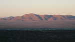Looking back over Lordsburg towards Apache Mountain