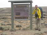 Myself next to a CDT kiosk in the middle of nowhere. It was nice the government is advertising the trail, but the number of people that would pass this spot that don’t already know about the trial is miniscule. Since it was the government, they probably spent 100K on this too, and there were 3 others throughout the Basin. I wish they would have used the money to instead dig another well or two.