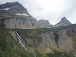 Sheer rock faces and waterfalls at the head of the Mokowanis River