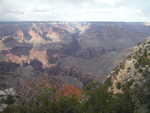 Looking at Bright Angel Canyon towards the North Rim