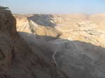 The Roman siege ramp using to infiltrate Masada