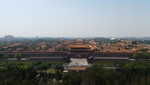 View of the Forbidden City from Prospect Hill in Jingshan Park