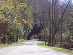 Tunnel on the road to Cades Cove
