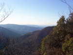The view from the summit of Chimney Tops