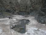 The Yolyn Am in Gobi Gurvansaikhan National Park. Ice is present in the canyon most of the year.