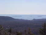 View from atop Bald Mountain looking towards the ocean