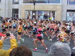 The start of the US Olympic Women’s Marathon Trials