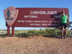 Canyonlands National Park welcome sign
