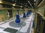 The turbines working hard in the Machine Hall