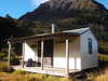 Boulder Lake Hut at <a href='kahurangi.html#DouglasRange' title='My hikes in Kahurangi National Park'>Kahurangi</a> , Stayed At