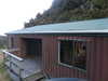 Lake Dive Hut at <a href='egmont.html' title='My Hike Around Mt. Taranaki in Egmont National Park'>Egmont</a> , Stayed At
