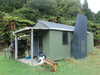 Te Pourewa Hut at <a href='te-urewera.html' title='My Hikes in Te Urewera National Park'>Te Urewera</a> , Visited