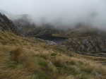 Adelaide Tarn under low cloud cover
