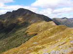 The ridgeline along the Douglas Range