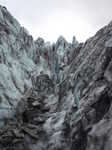 The craggy glacier