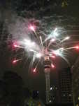 Fireworks from the Sky Tower