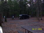 Our campsite at Black River State Park
