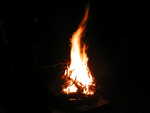 Our campfire this night