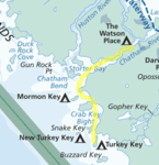 Route I paddled this day