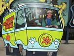 Myself in a Mystery Machine Comic Foreground