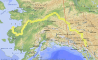 Map of the Yukon River