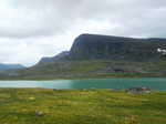 The cliffs along side Alesjaure