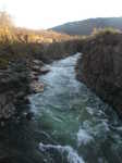 The canyon in Abisko National Park