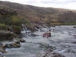 Swimming in Mammoth Hot Springs