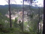 Gorge along the trail