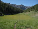 Looking up Deadman Creek Valley