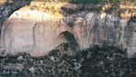 La Ventana Arch as seen from the Rim Trail