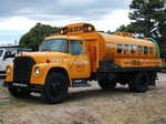 The Stool Bus. This vehicle was very professionally painted and for a real company. One of the few in Pie Town