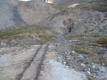 An old mine entrance near Stony Pass