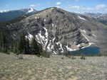 Looking down on Bighorn Lake