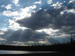 Clouds over Summit Lake