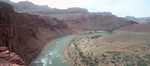 Sheer bluff above Unkar Creek Rapids