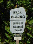 BWCAW sign