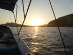 Sunset over the Bay of Curú