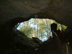 The large natural entrance to the cave